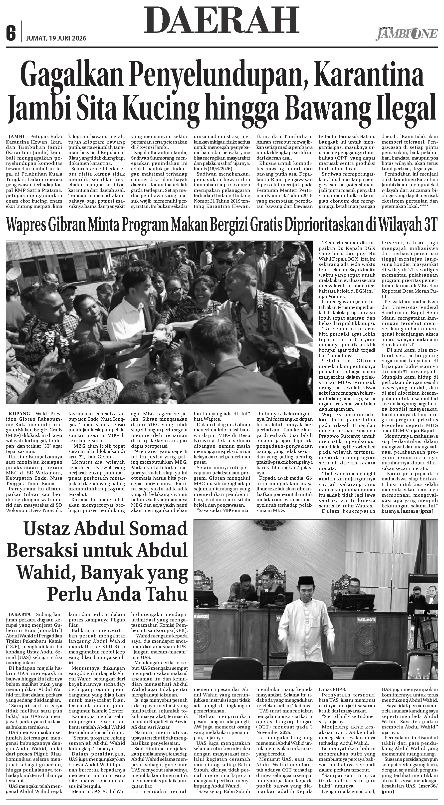 Halaman Koran